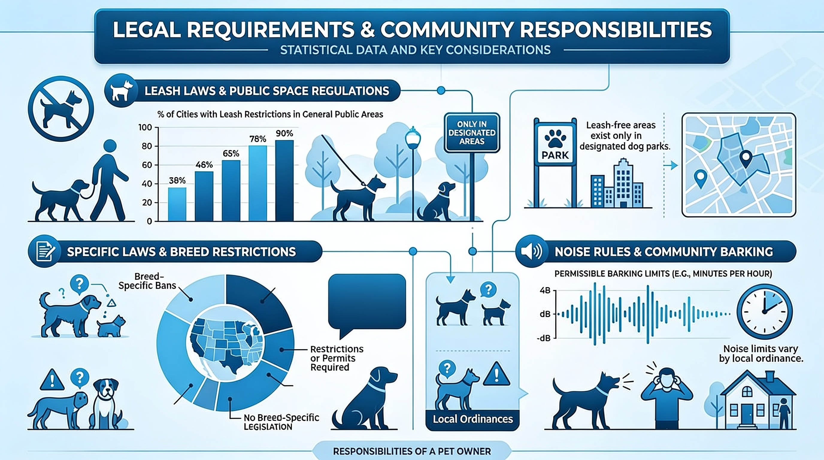 Infographic: Legal Requirements and Community Responsibilities - Responsibilities Every Pet Owner Should Know